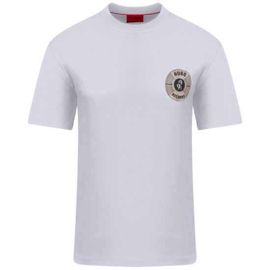 Hugo Λευκό T-shirt Durectee C Neck - 50566046