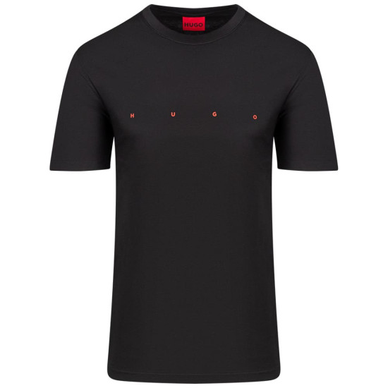 Hugo Μαύρο T-shirt Dorosi C Neck - 50566086