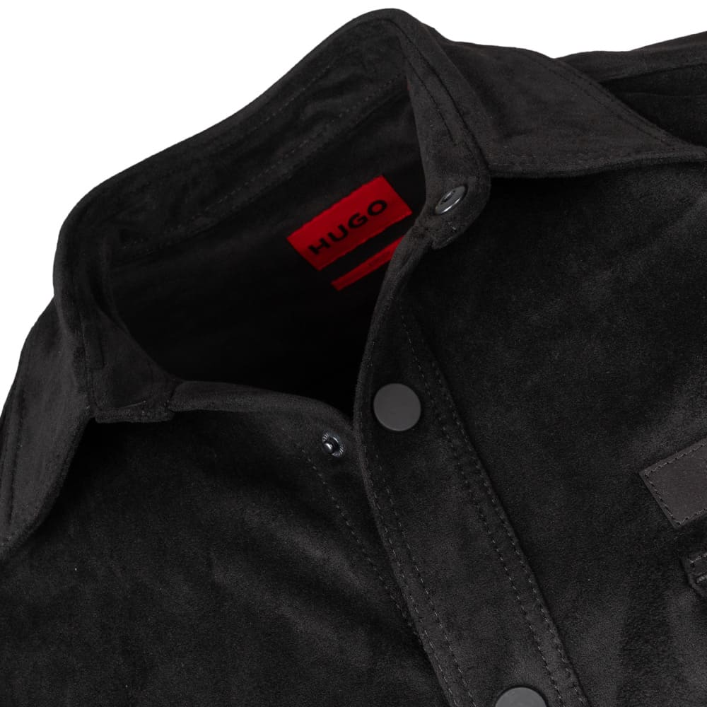 Hugo Μαύρο Πουκάμισο Overshirt Ekel - 50566311