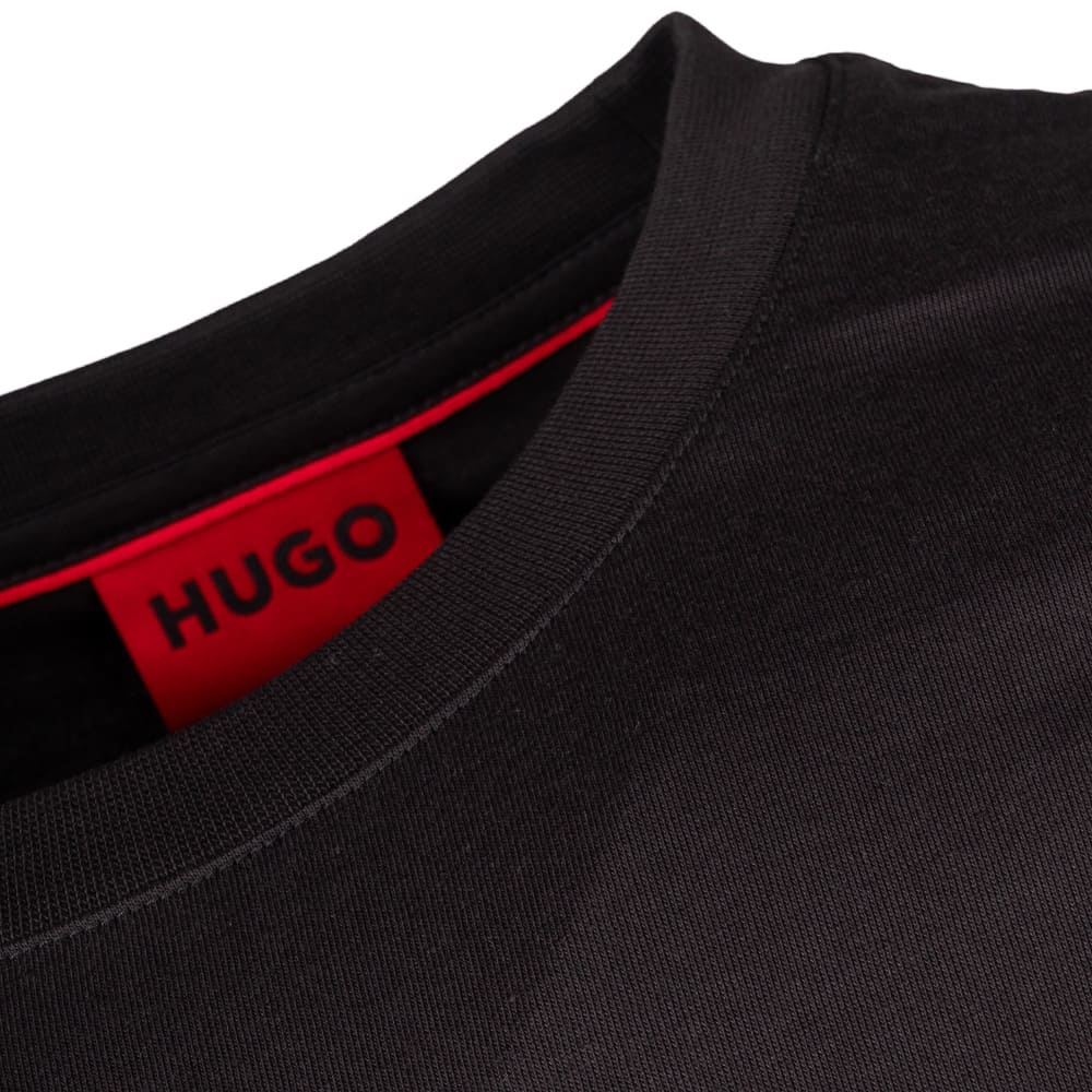 Hugo Μαύρο T-shirt Diflow C Neck - 50574447