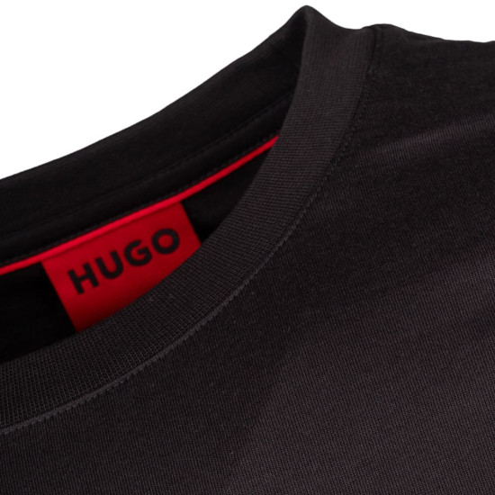 Hugo Μαύρο T-shirt Diflow C Neck - 50574447