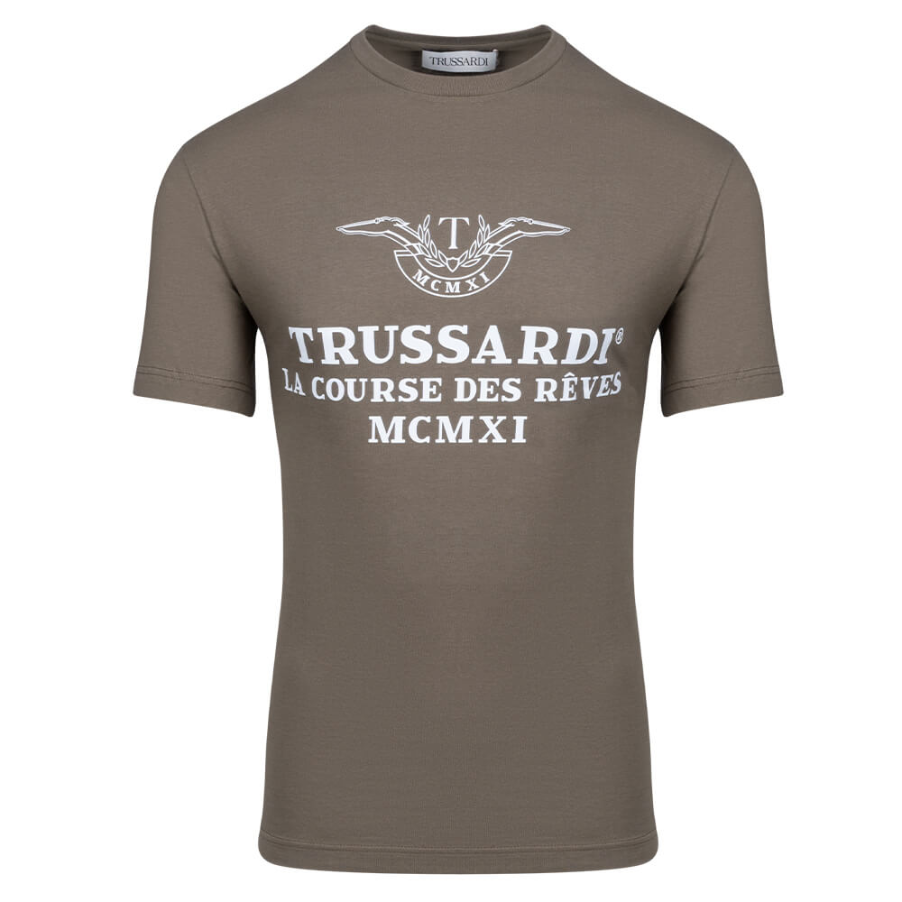 Trussardi Πράσινο T-shirt Round Neck - TRSAPT005951T0056510