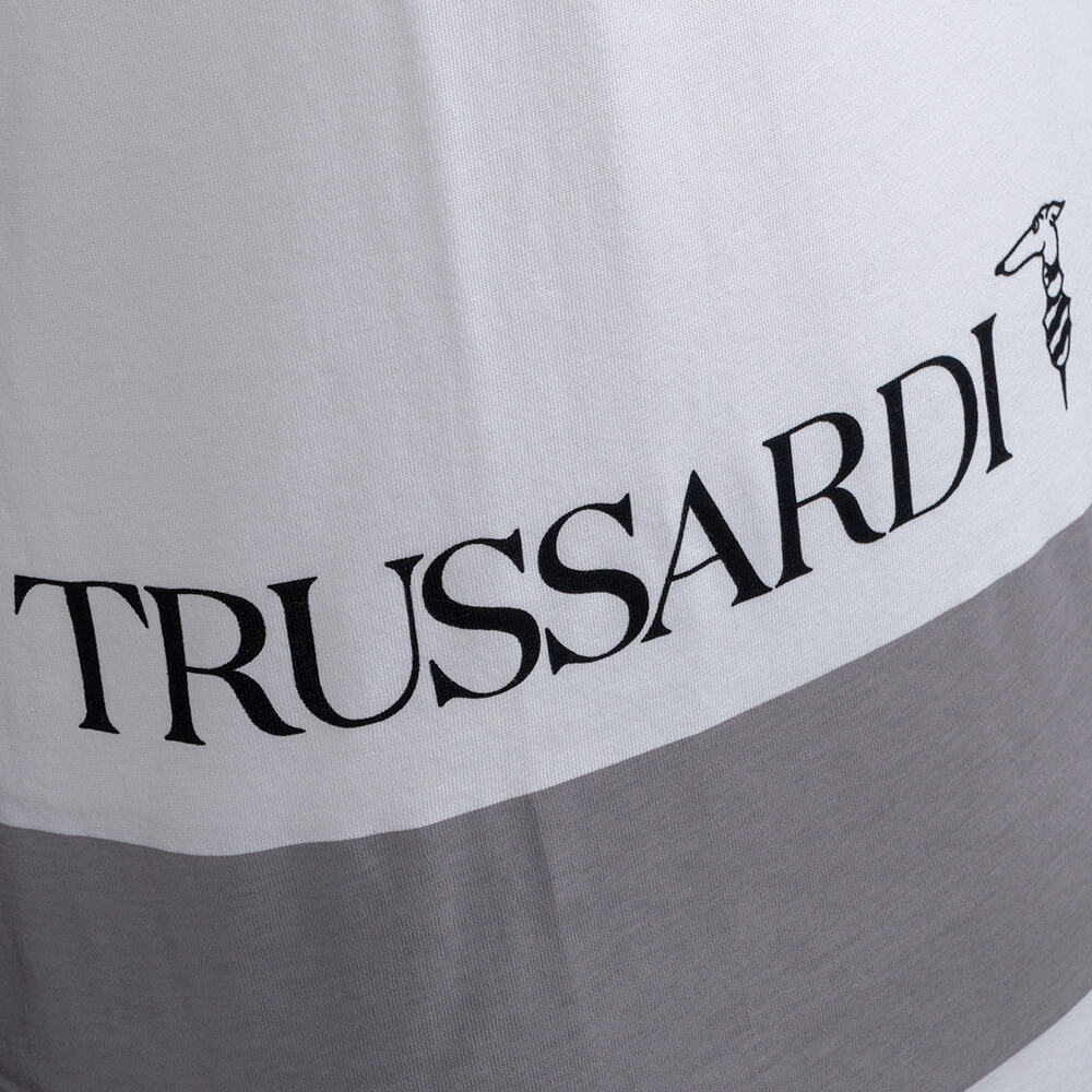 Trussardi Λευκό T-shirt Round Neck - TRSAPT005961T0053810