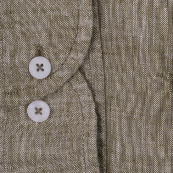 Daniel Hecter Πράσινο Πουκάμισο 100% linen - 60289 131600