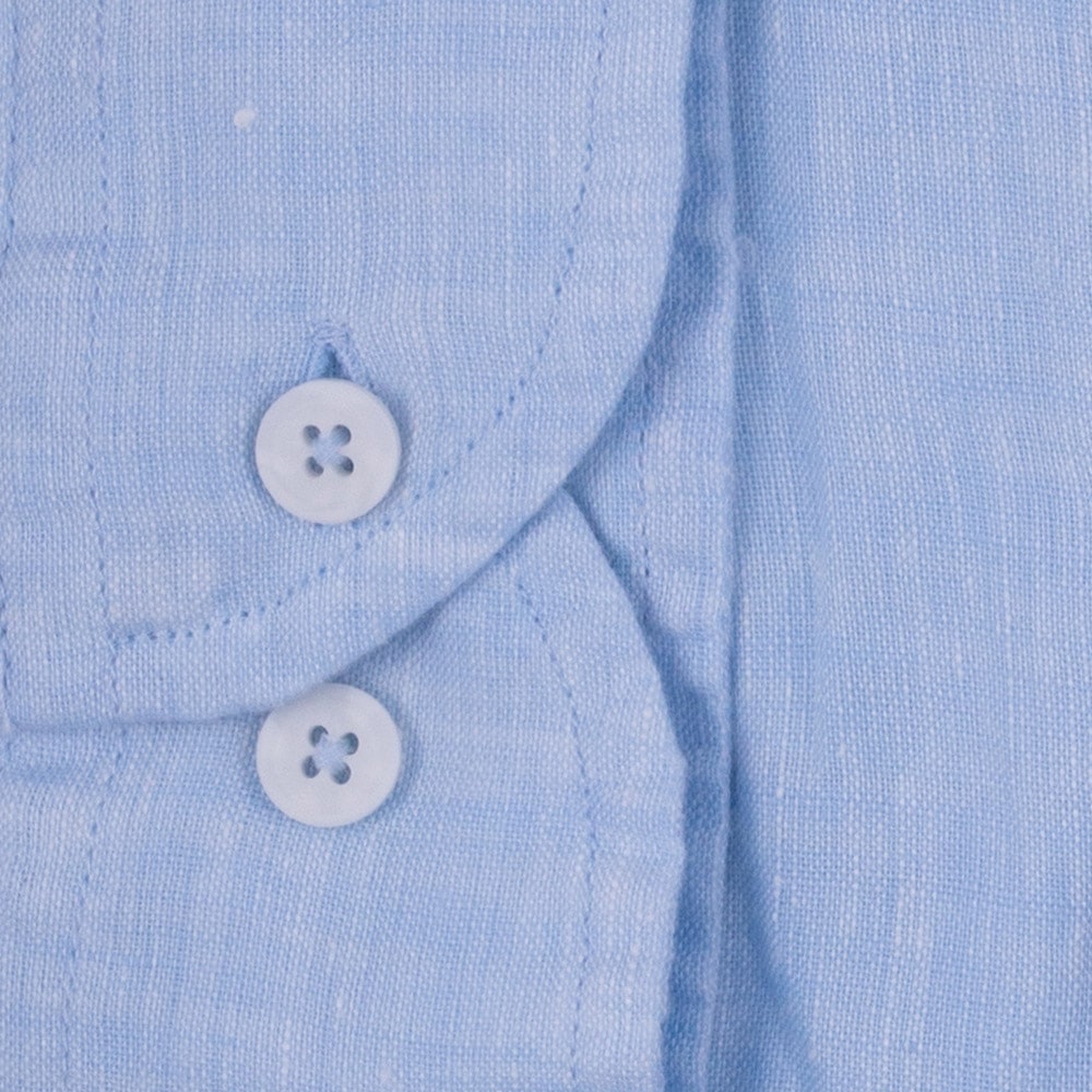 Daniel Hecter Γαλάζιο Πουκάμισο 100% linen - 60289 131600