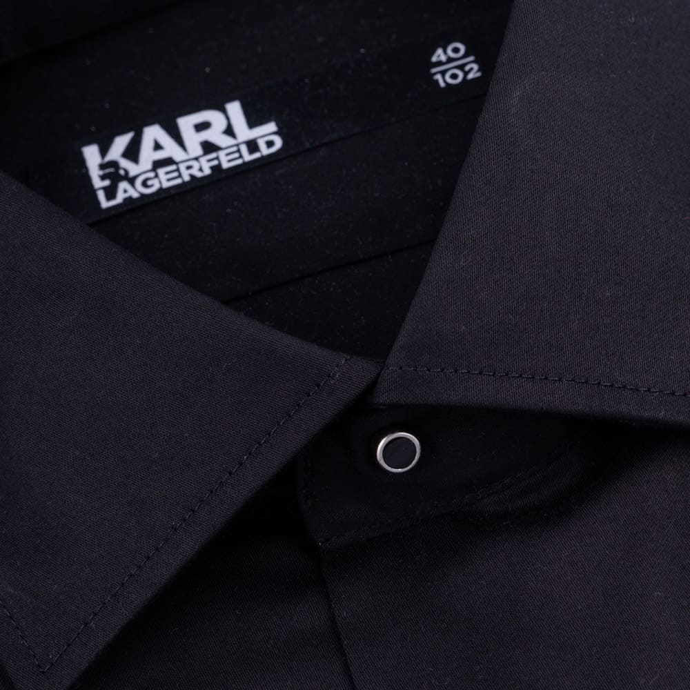 Karl Lagerfeld Μαύρο Πουκάμισο - 605036 542602