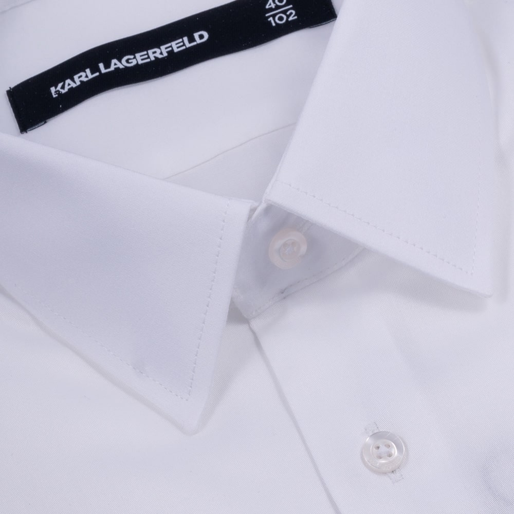Karl Lagerfeld Λευκό Πουκάμισο - 605038 551602