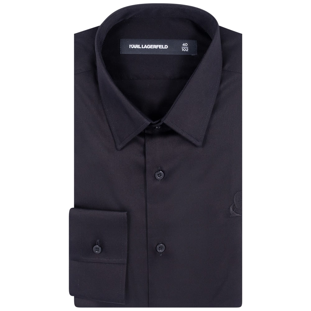 Karl Lagerfeld Μαύρο Πουκάμισο - 605038 551602