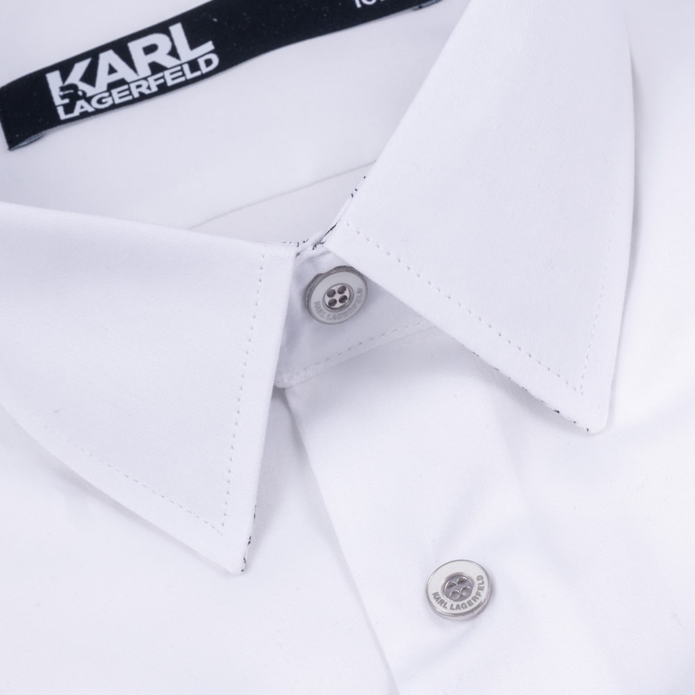 Karl Lagerfeld Λευκό Πουκάμισο - 605100 544685
