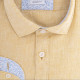 DANIEL HECHTER Κίτρινο Πουκάμισο 100% Linen - 60590-101620