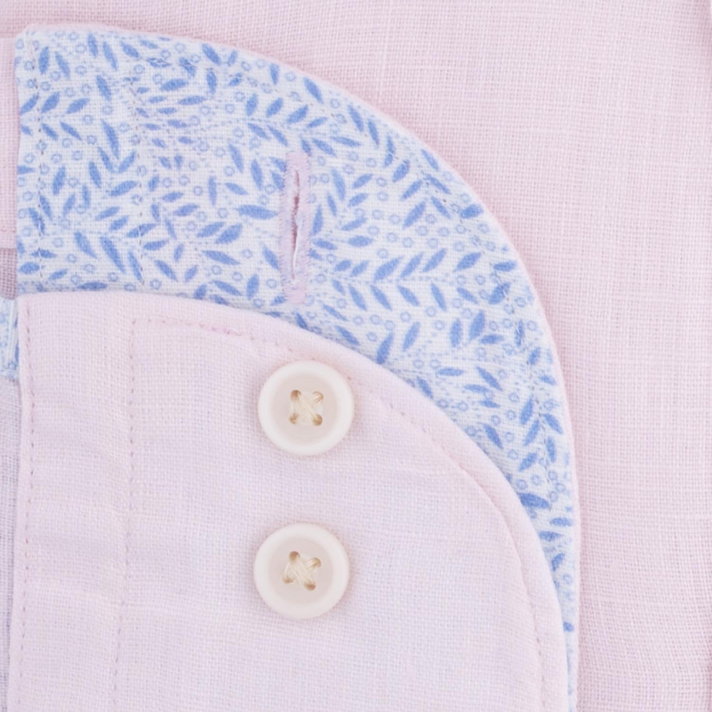 DANIEL HECHTER Ροζ Πουκάμισο 100% Linen - 60590-101620