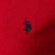 U.S POLO Μπλούζα Polo 100% Cotton US0AP6142341029P1000 Κόκκινο