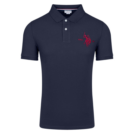 U.S POLO Μπλε Κοντομάνικο polo - US0AP6142441029P3600