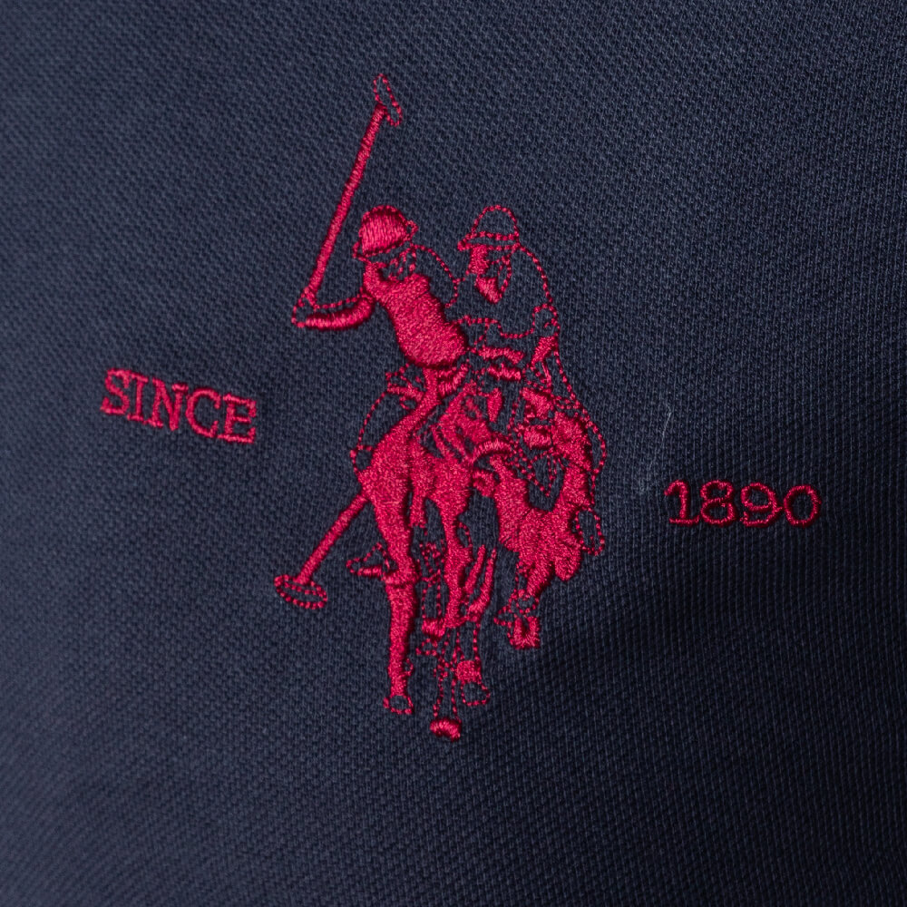 U.S POLO Μπλε Κοντομάνικο polo - US0AP6142441029P3600
