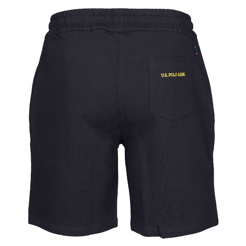 U.S. POLO Αθλητική Βερμούδα 100% Cotton US0AP617025231900000 Μαύρο