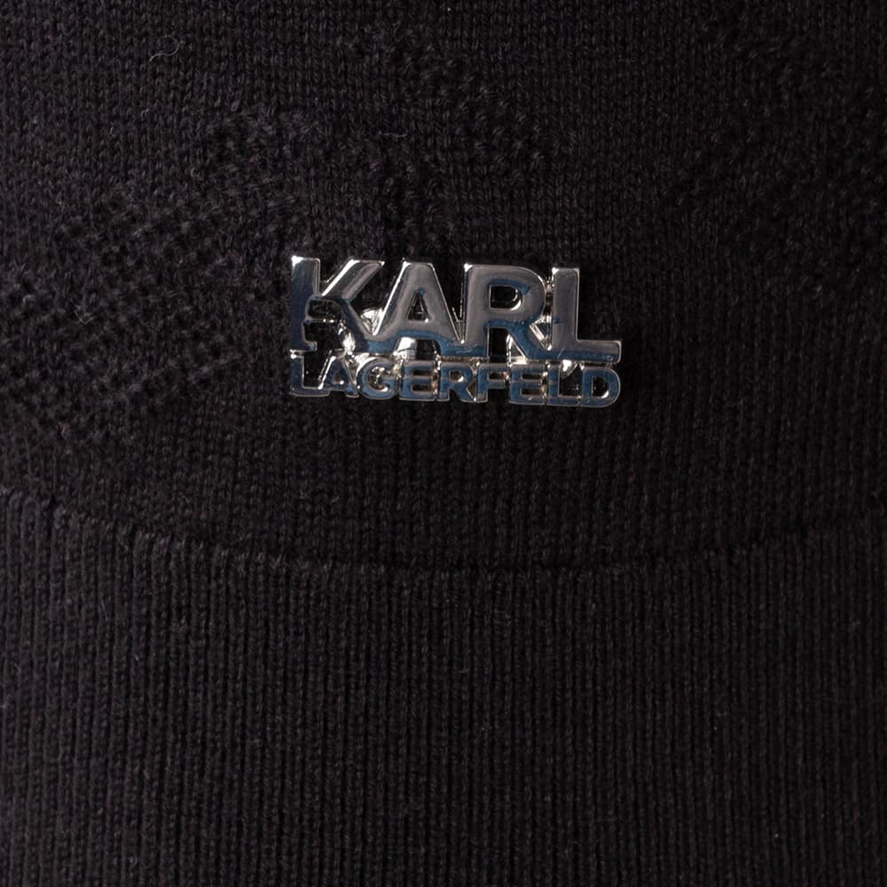 Karl Lagerfeld Μαύρο T-Shirt C Neck - 655037 542306