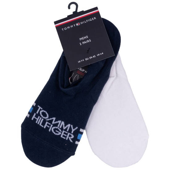 Tommy Hilfiger Μπλε Λευκές Κάλτσες 2Pcs - 701238503