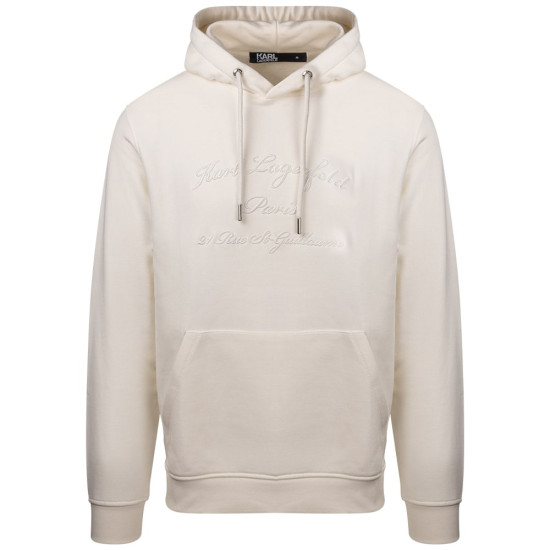 Karl Lagerfeld Εκρού Hoodie - 705007 534910
