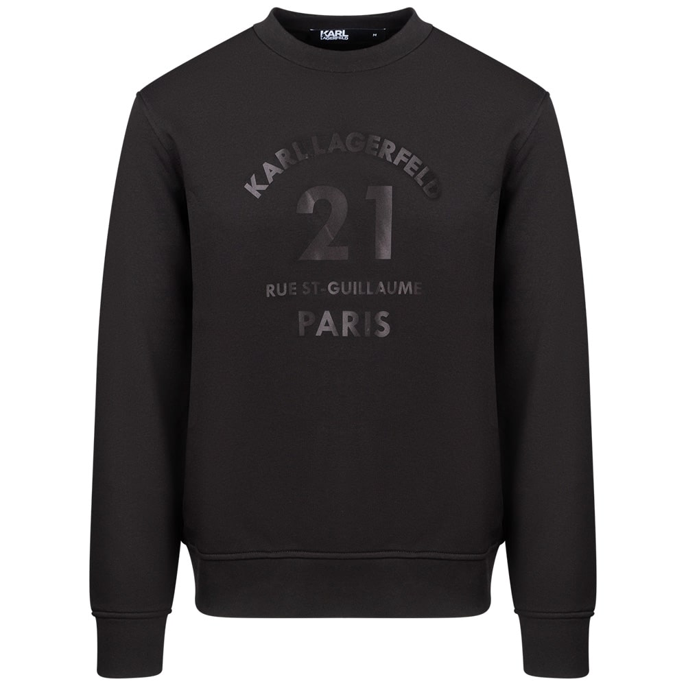 Karl Lagerfeld Μαύρο Φούτερ C Neck - 705007 544910