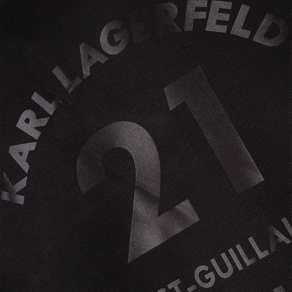 Karl Lagerfeld Μαύρο Φούτερ C Neck - 705007 544910