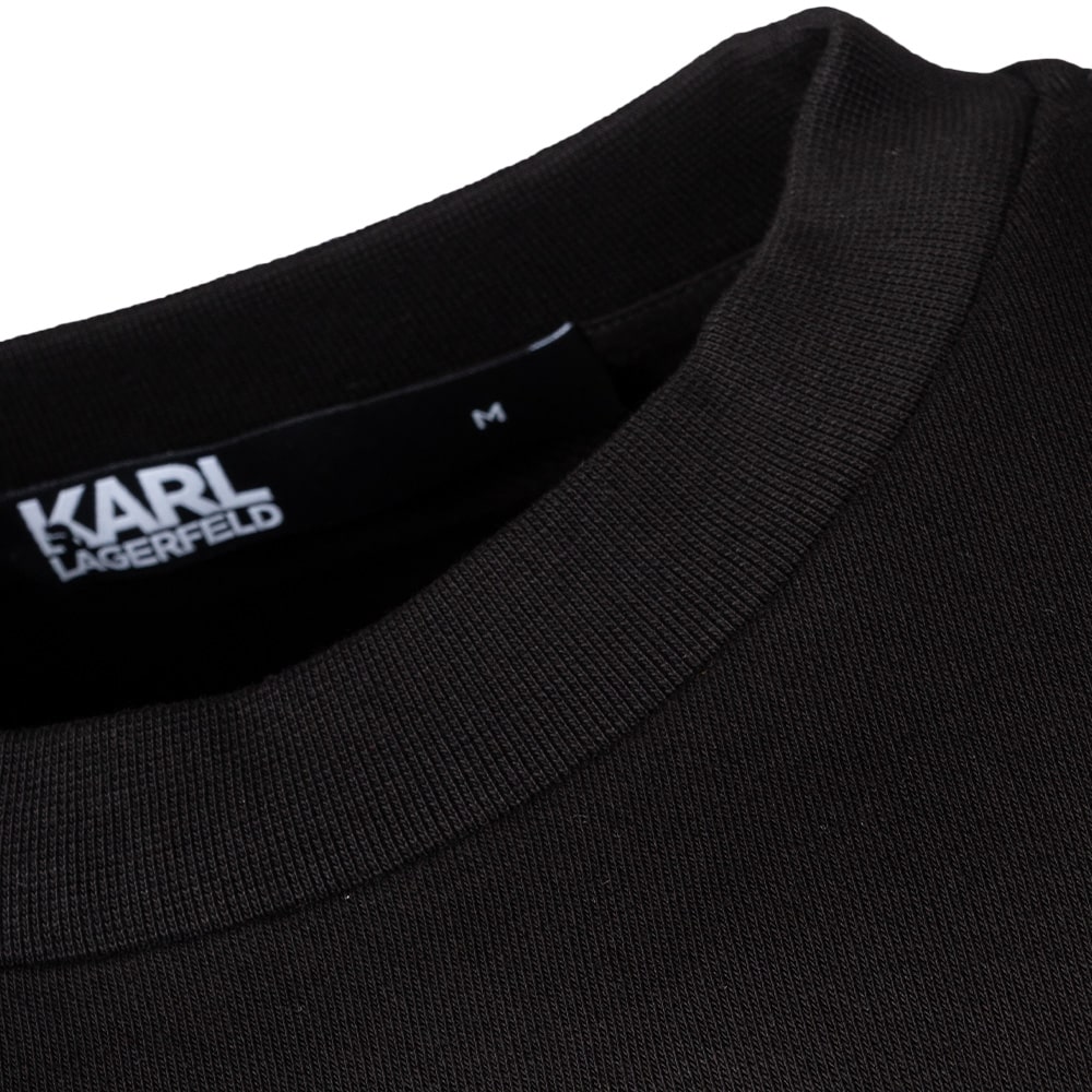 Karl Lagerfeld Μαύρο Φούτερ C Neck - 705007 544910
