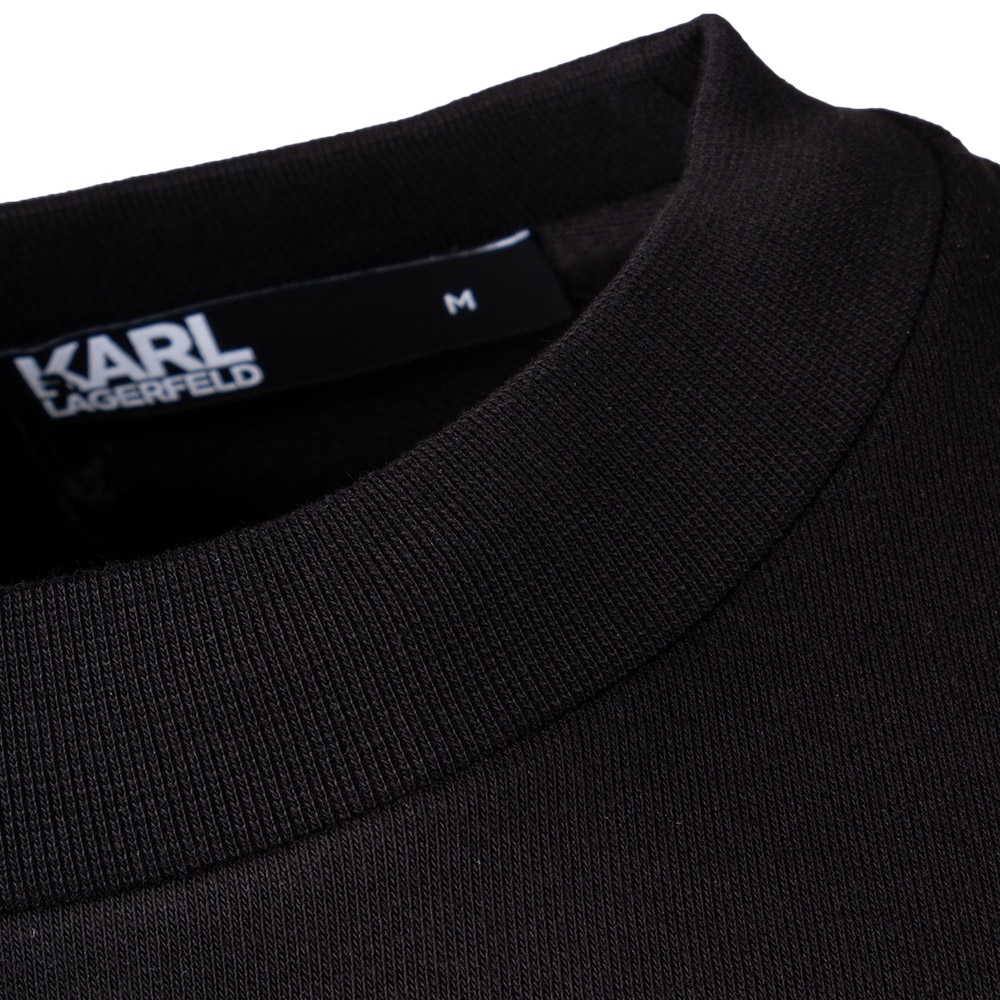 Karl Lagerfeld Μαύρο Φούτερ C Neck - 705025 534910