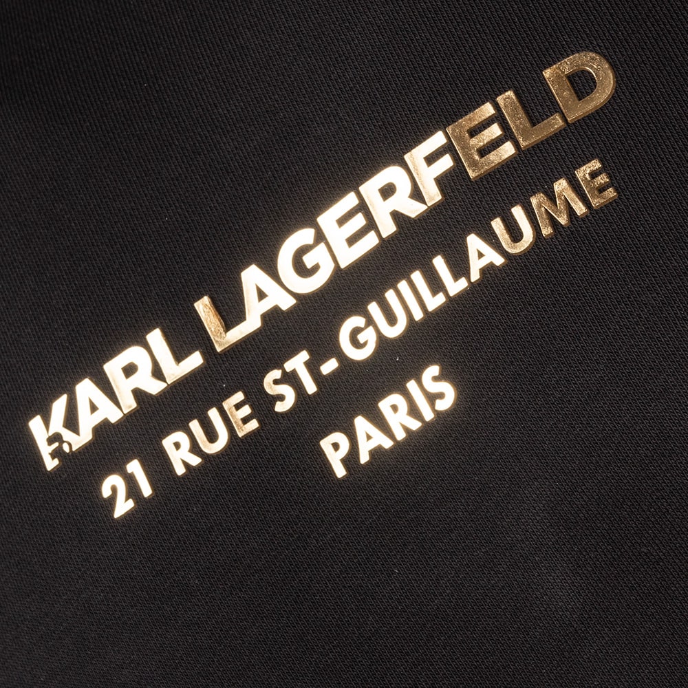 Karl Lagerfeld Μαύρο Φούτερ C Neck - 705030 544910