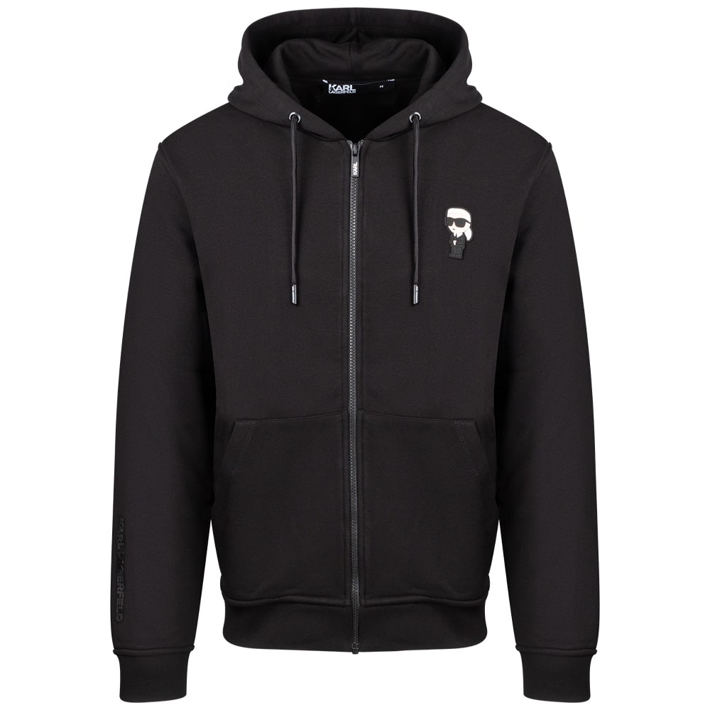 Karl Lagerfeld Μαύρη Ζακέτα Hoodie - 705037 544910