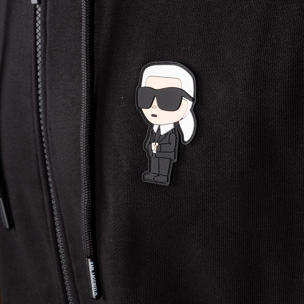 Karl Lagerfeld Μαύρη Ζακέτα Hoodie - 705037 544910