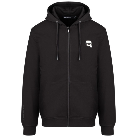 Karl Lagerfeld Μαύρη Ζακέτα Hoodie - 705045 554910
