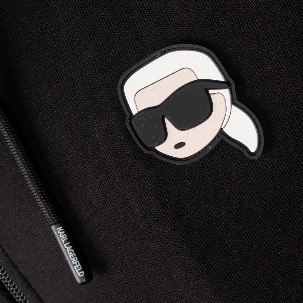 Karl Lagerfeld Μαύρη Ζακέτα Hoodie - 705045 554910