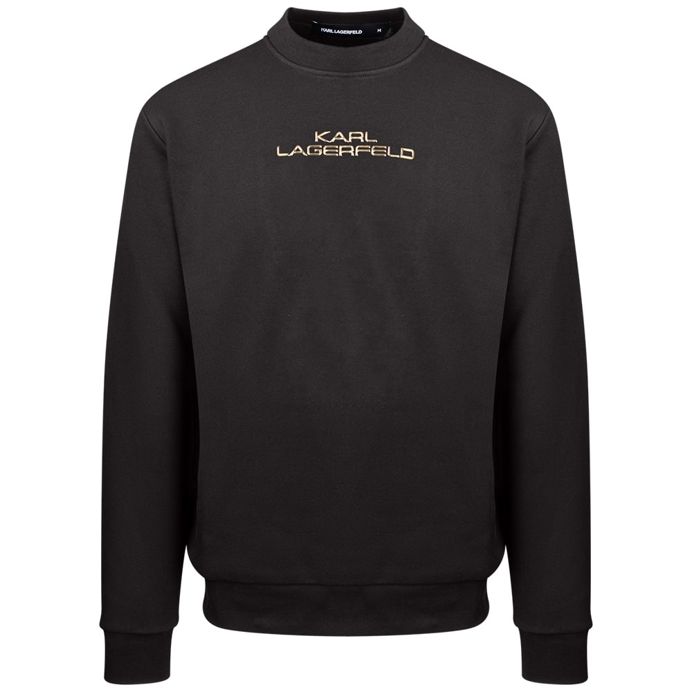 Karl Lagerfeld Μαύρο Φούτερ C Neck - 705061 554942