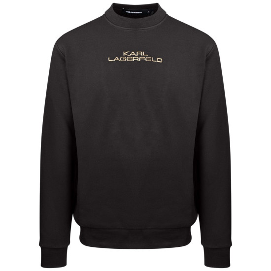 Karl Lagerfeld Μαύρο Φούτερ C Neck - 705061 554942