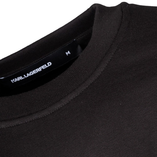 Karl Lagerfeld Μαύρο Φούτερ C Neck - 705061 554942