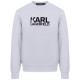 Karl Lagerfeld Λευκό Φούτερ C Neck - 705091 554917