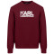 Karl Lagerfeld Μπορντό Φούτερ C Neck - 705091 554917