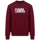 Karl Lagerfeld Μπορντό Φούτερ C Neck - 705091 554917