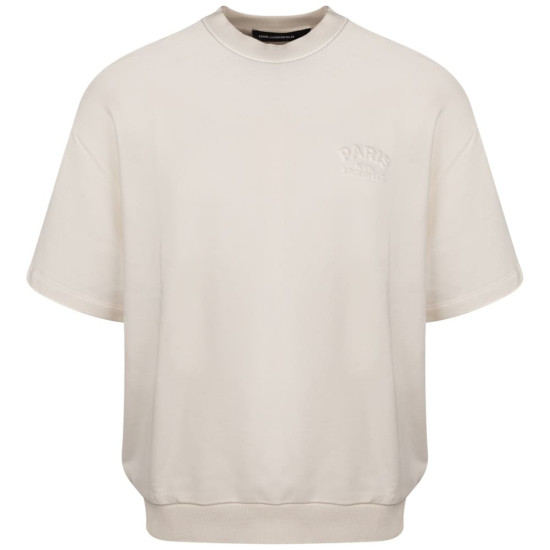 Karl Lagerfeld Εκρού T-shirt C Neck - 705109 563900