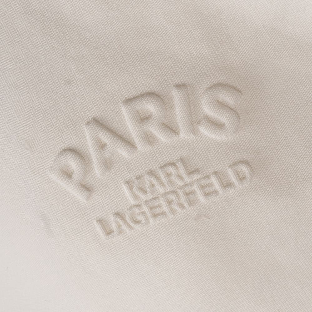 Karl Lagerfeld Εκρού T-shirt C Neck - 705109 563900