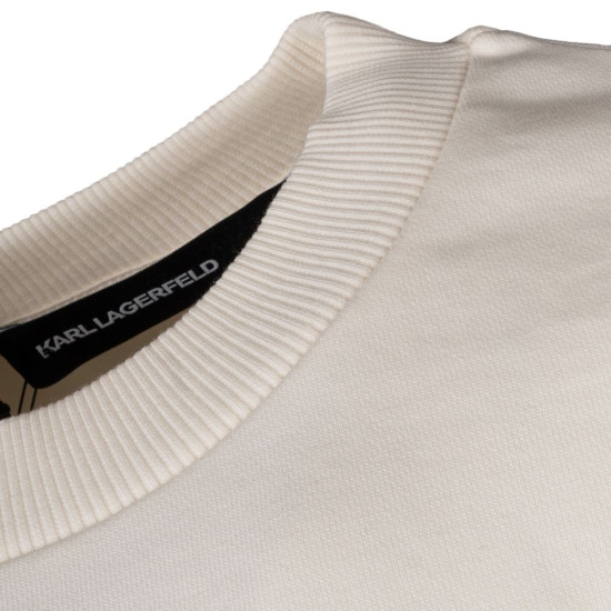 Karl Lagerfeld Εκρού T-shirt C Neck - 705109 563900