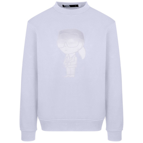 Karl Lagerfeld Λευκό Φούτερ C Neck - 705400 541900