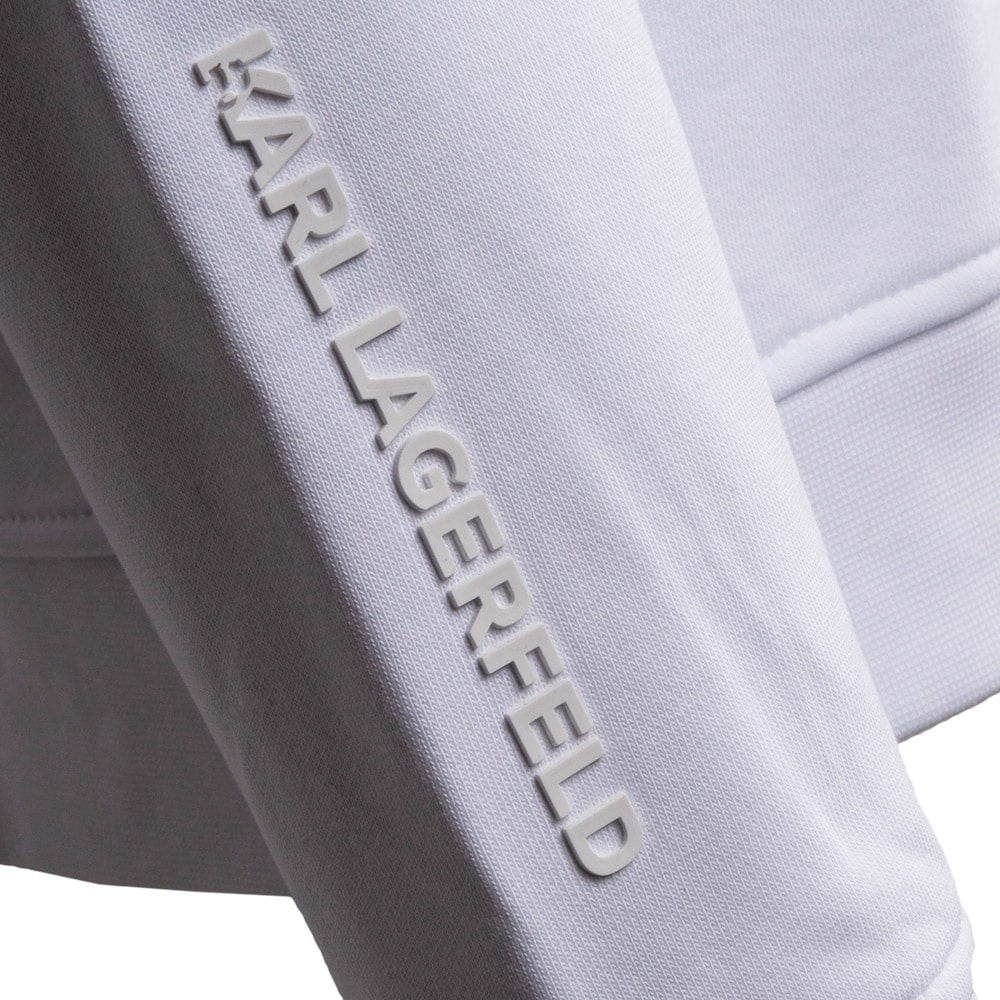 Karl Lagerfeld Λευκό Φούτερ C Neck - 705400 541900