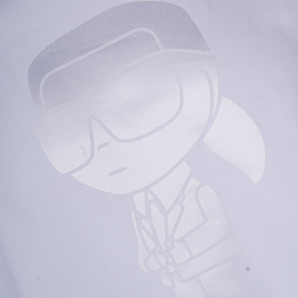 Karl Lagerfeld Λευκό Φούτερ C Neck - 705400 541900