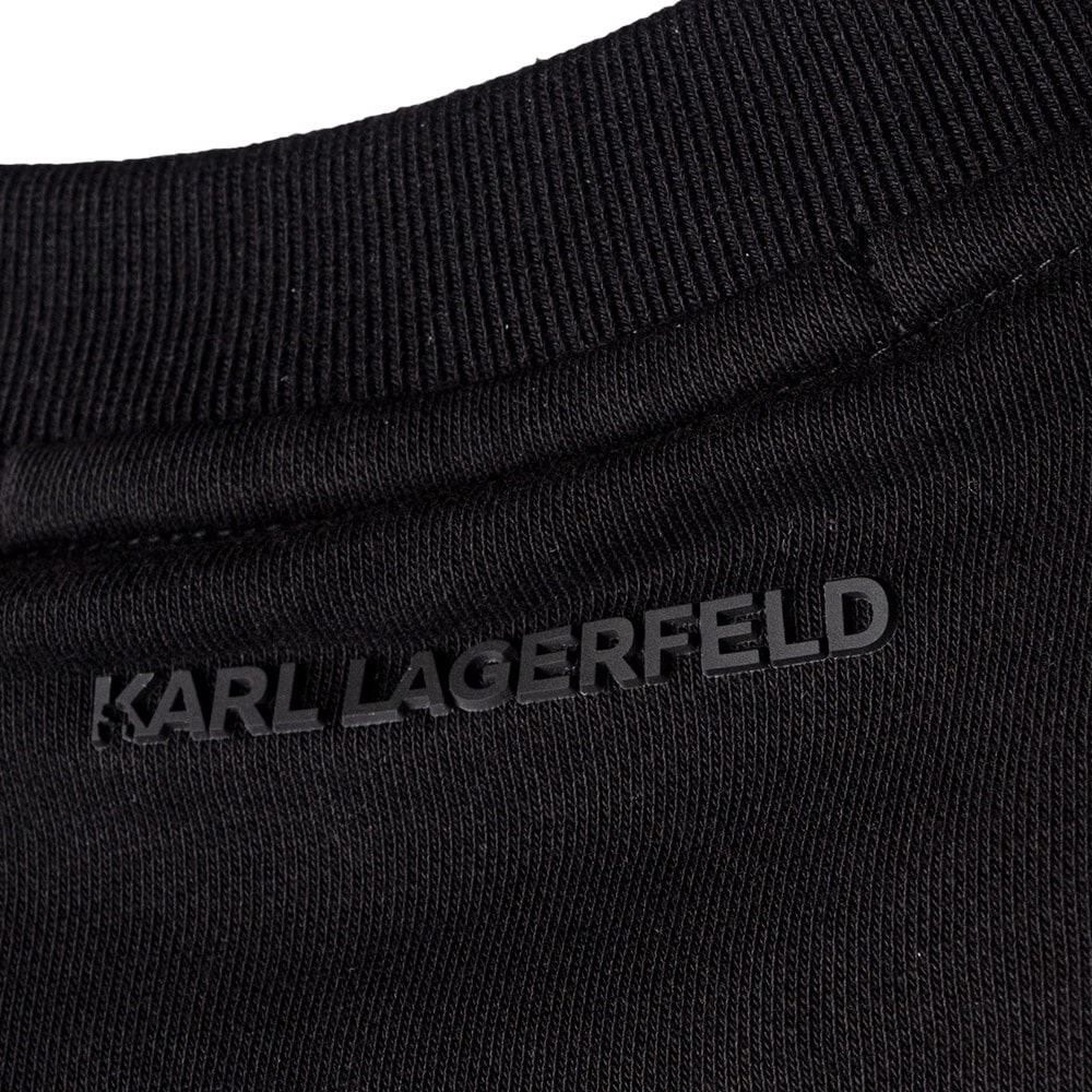 Karl Lagerfeld Μαύρο Φούτερ C Neck - 705408 541900