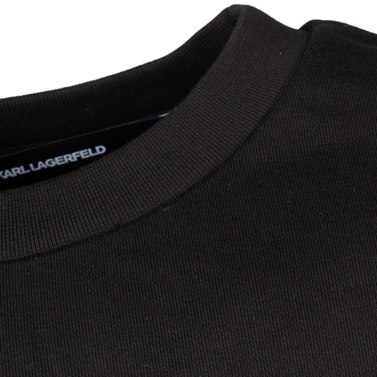 Karl Lagerfeld Μαύρο Φούτερ C Neck  - 705462 551900