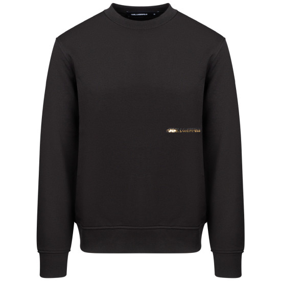 Karl Lagerfeld Μαύρο Φούτερ C Neck - 705463 551900