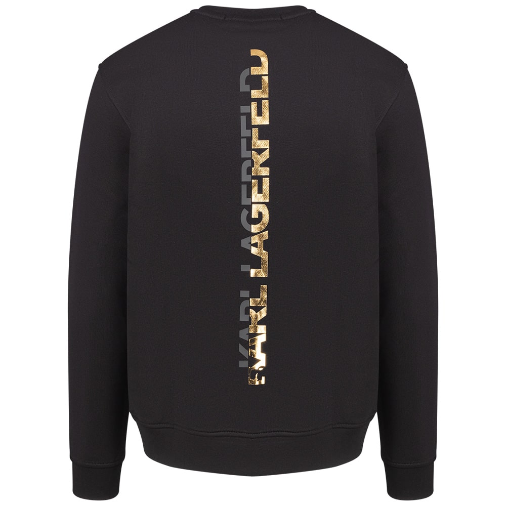 Karl Lagerfeld Μαύρο Φούτερ C Neck - 705463 551900