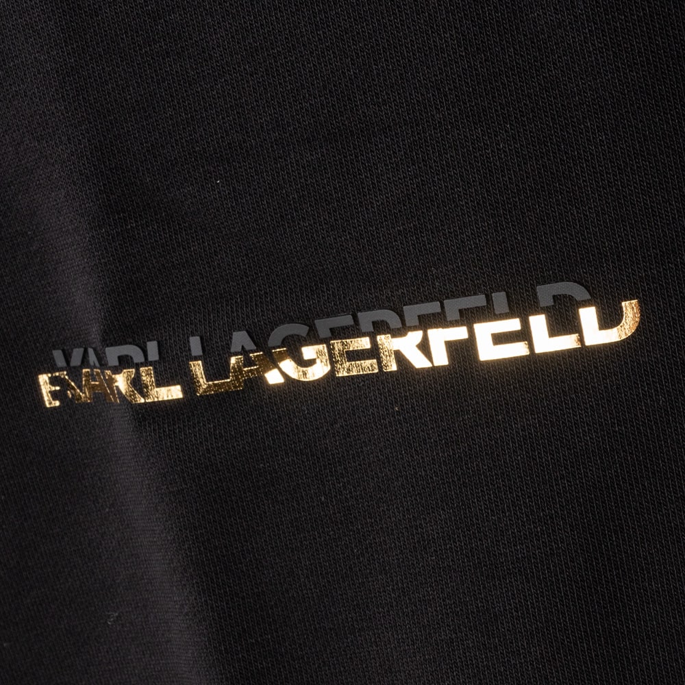 Karl Lagerfeld Μαύρο Φούτερ C Neck - 705463 551900