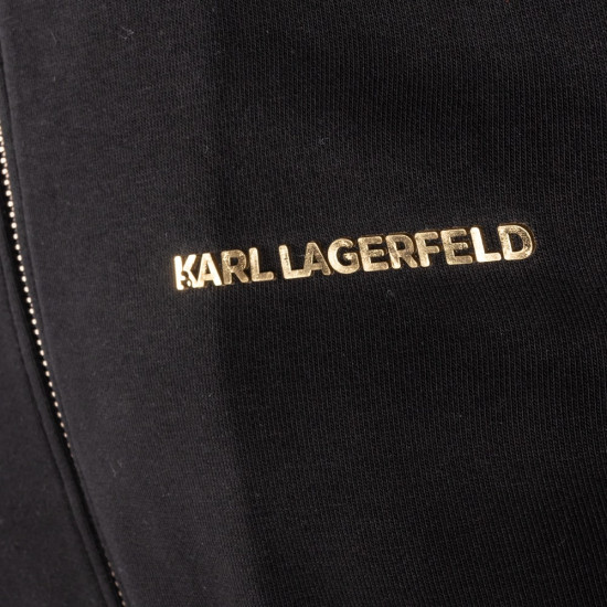 Karl Lagerfeld Μαύρη Ζακέτα High Neck - 705466 551900