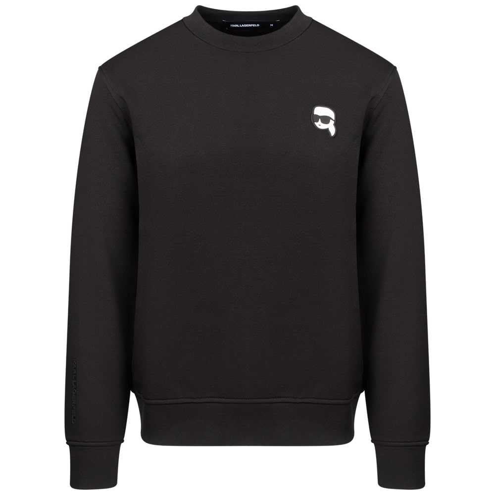 Karl Lagerfeld Μαύρο Φούτερ C Neck - 705710 500900